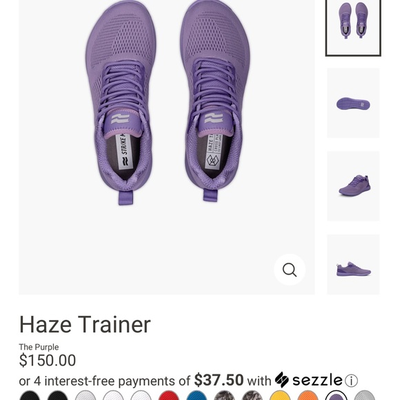 STRIKE MVMNT   Haze trainer purple size 11 LIKE NEW - Picture 4 of 11
